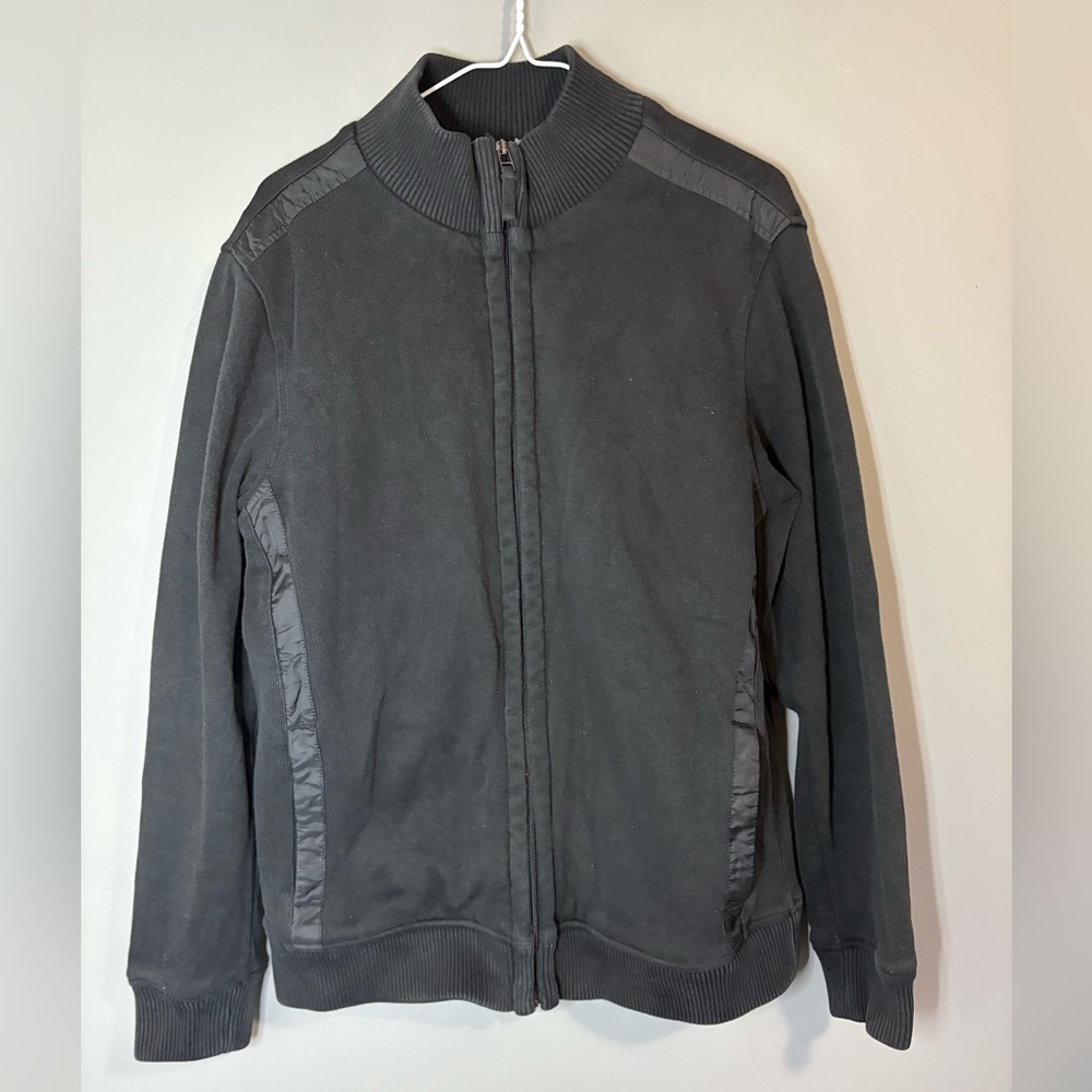 Marvin Richard New York size Small Black and Gray Jacket with Sherpa Lining
